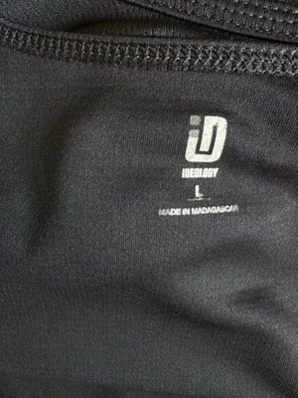 Ideology Women's Black Athletic T-Shirt L Lightweight Performance Barely Worn - Picture 6 of 7